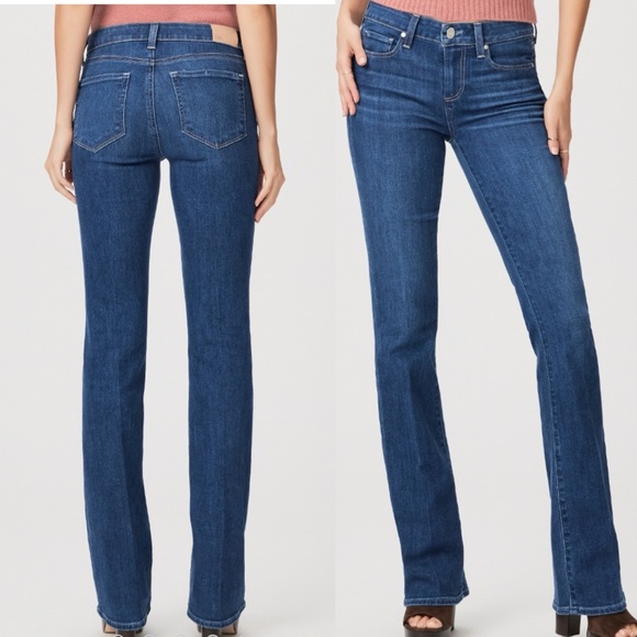 Paige Manhattan Bootcut Jeans - Picture 3 of 7